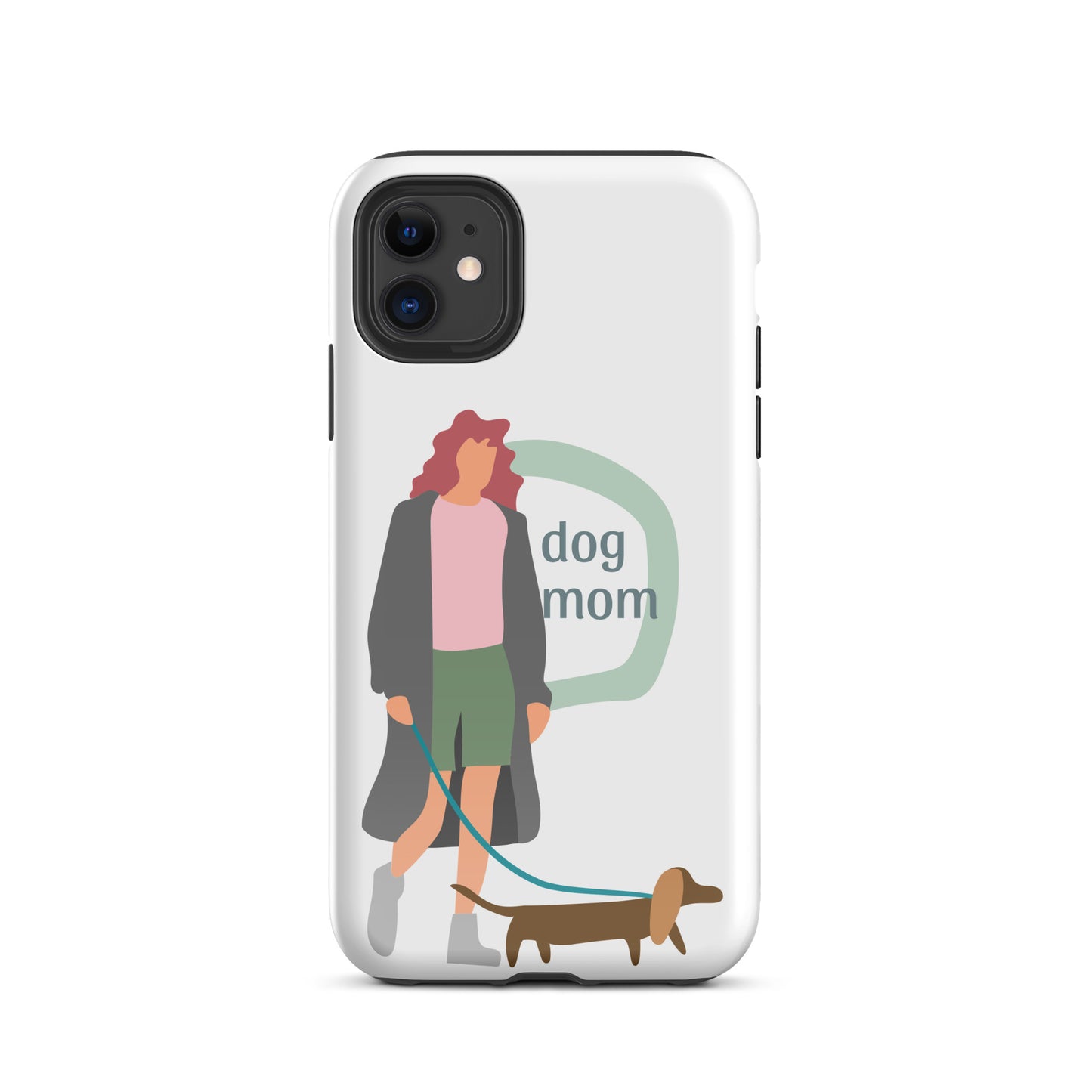 Dog Mom Tough Case for iPhone®