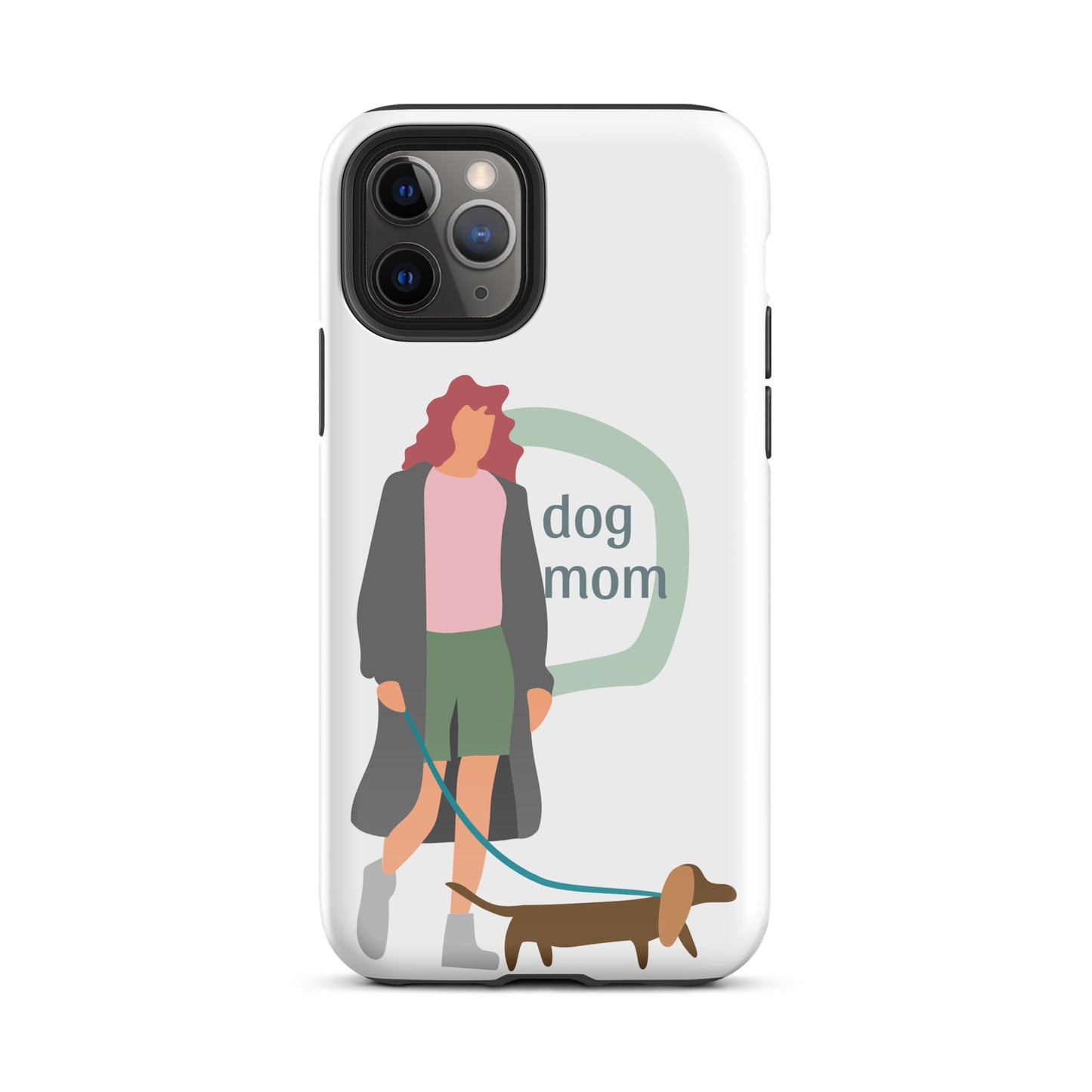 Dog Mom Tough Case for iPhone®