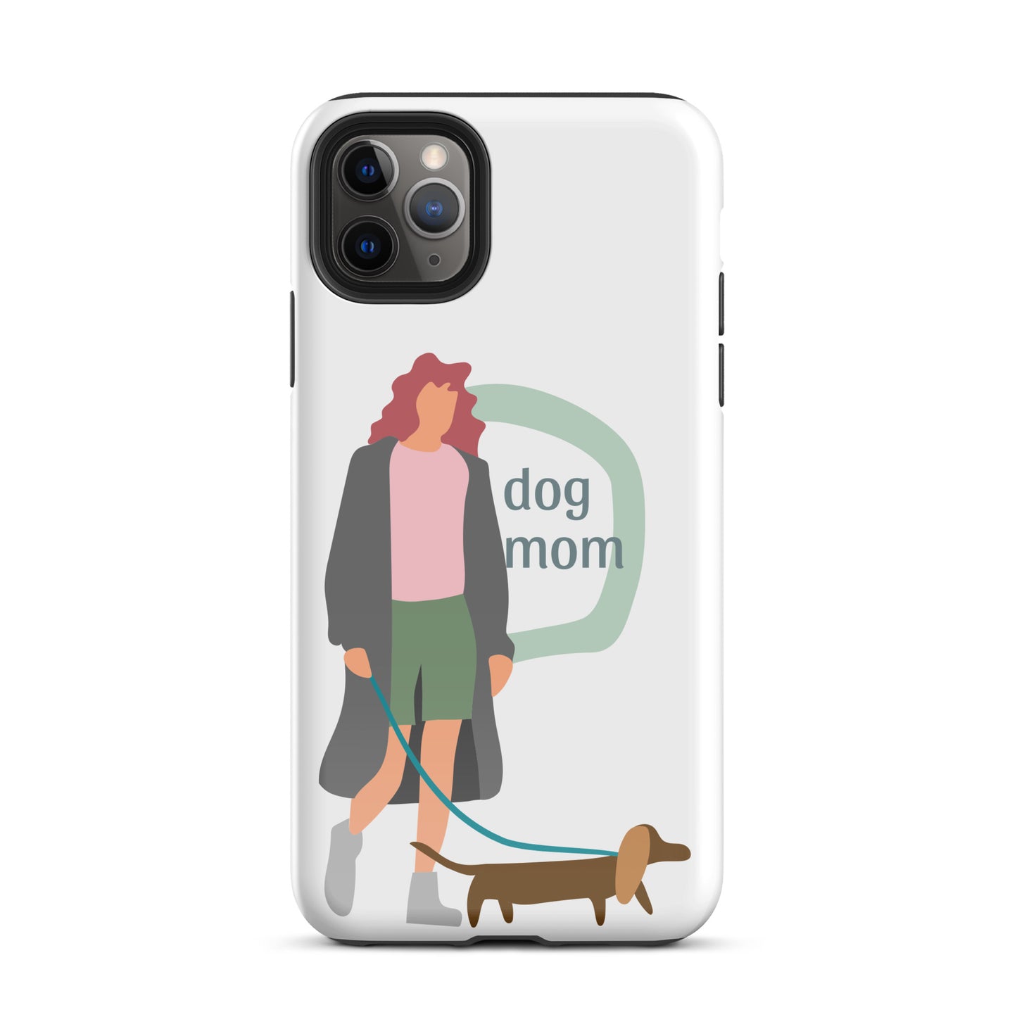 Dog Mom Tough Case for iPhone®