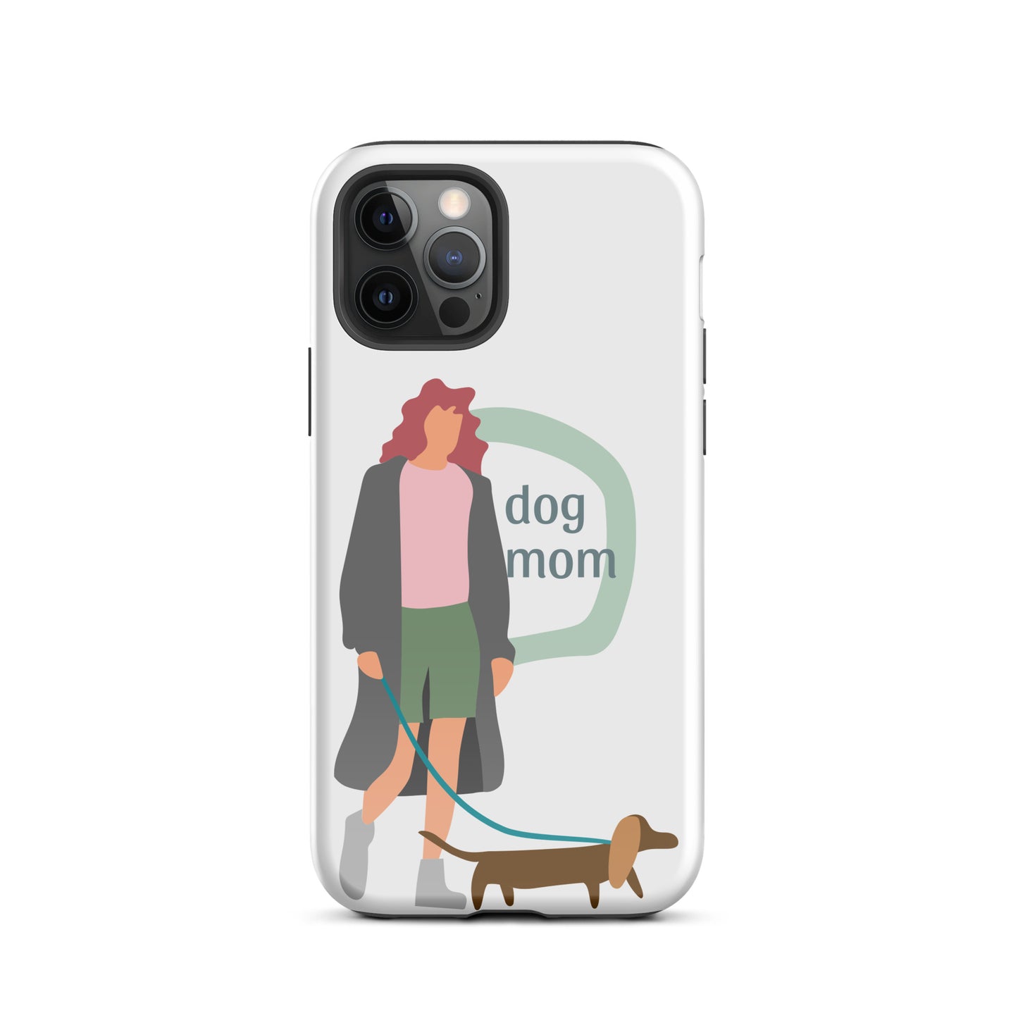 Dog Mom Tough Case for iPhone®