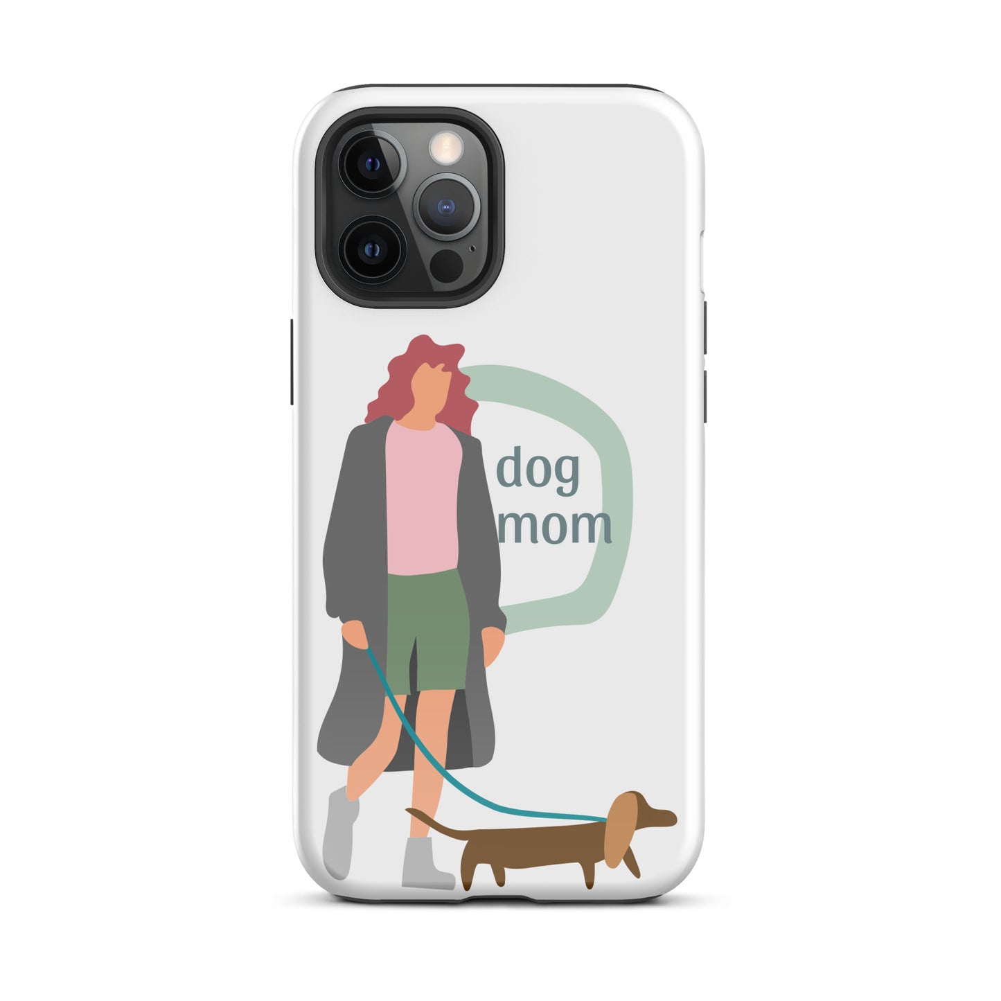 Dog Mom Tough Case for iPhone®