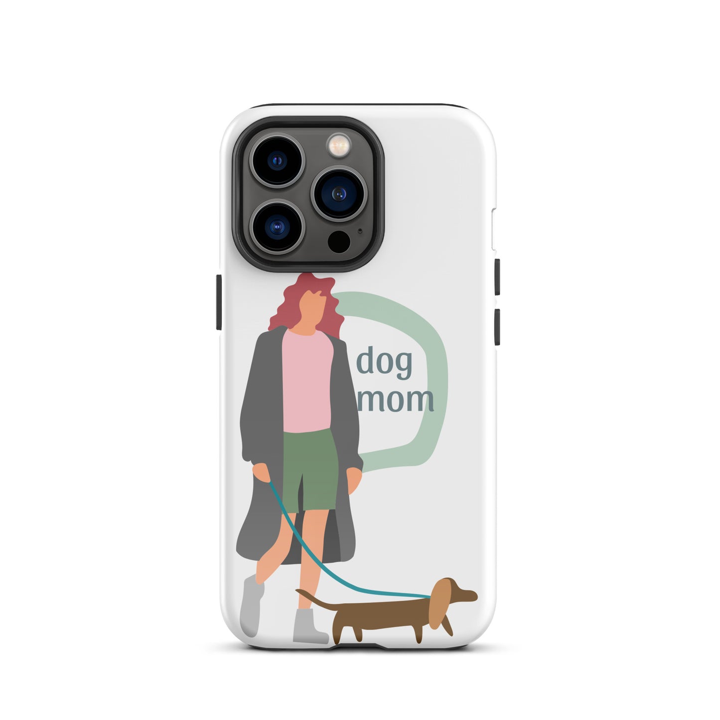 Dog Mom Tough Case for iPhone®