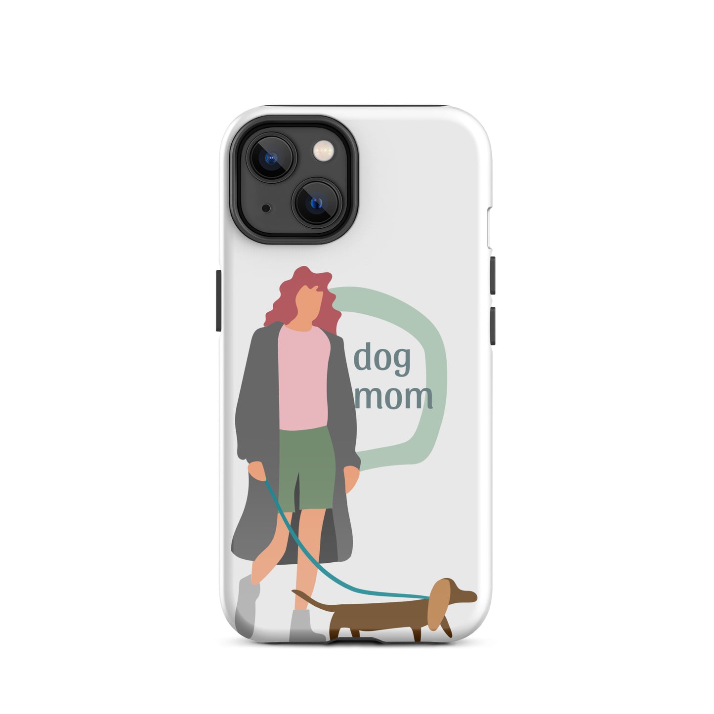 Dog Mom Tough Case for iPhone®