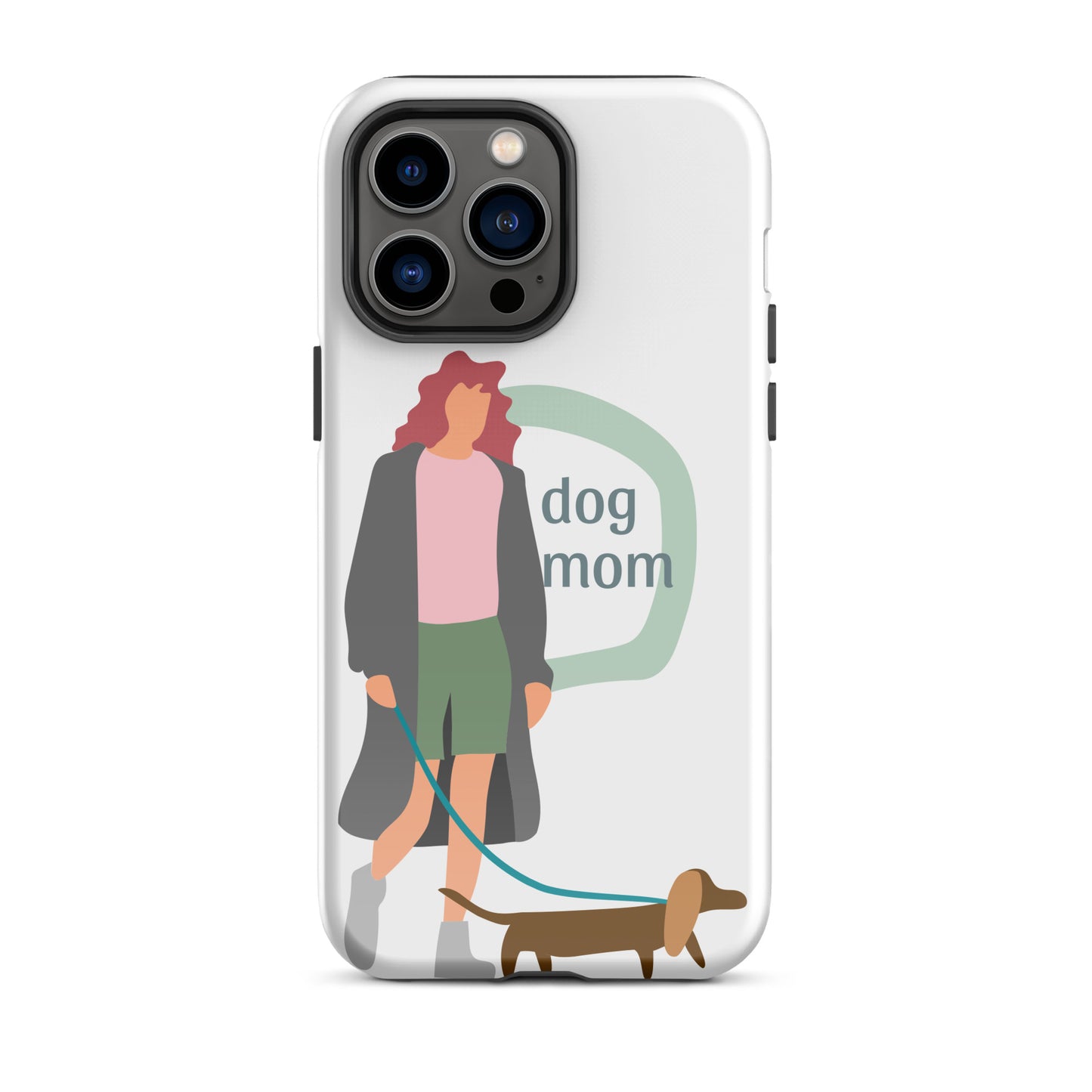 Dog Mom Tough Case for iPhone®