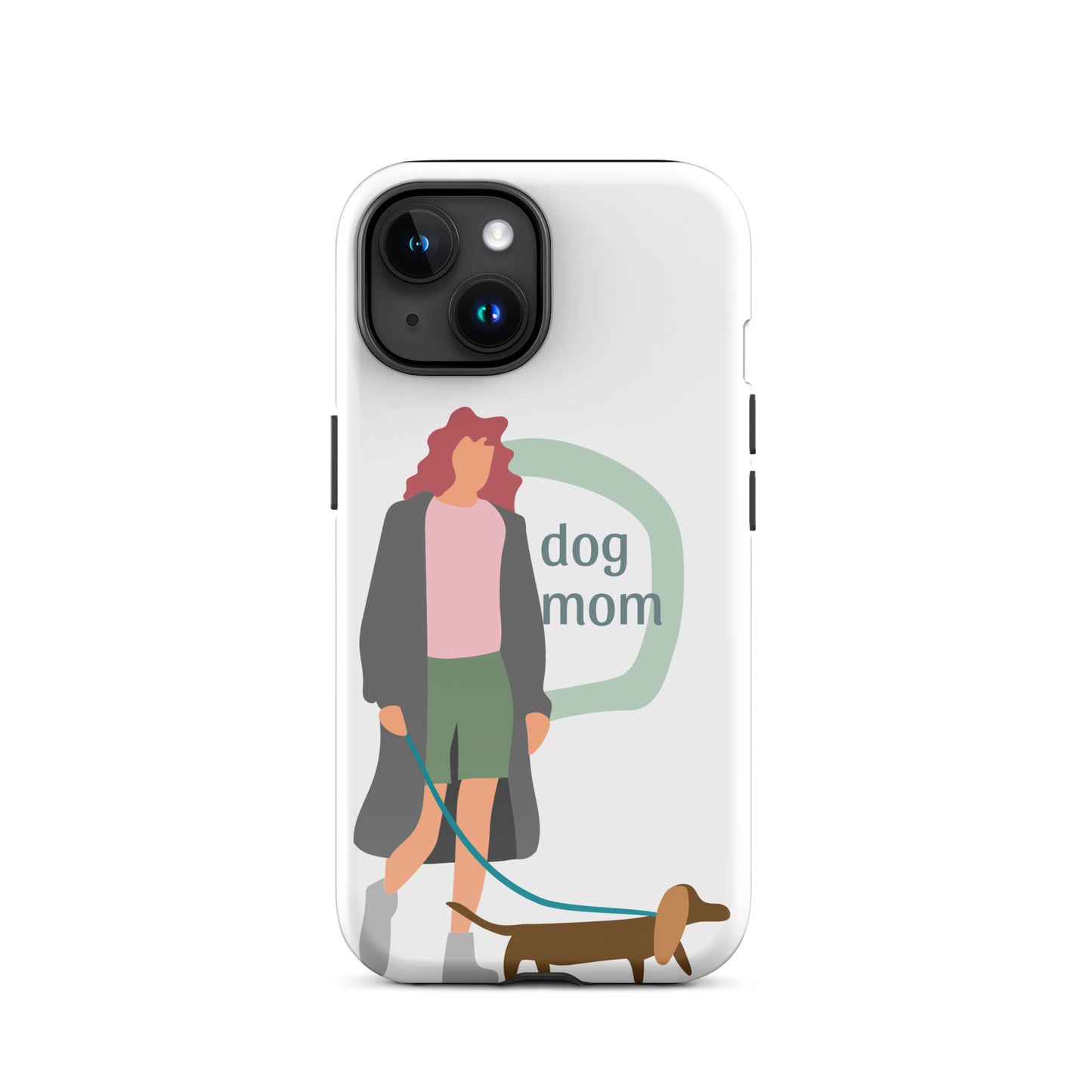 Dog Mom Tough Case for iPhone®