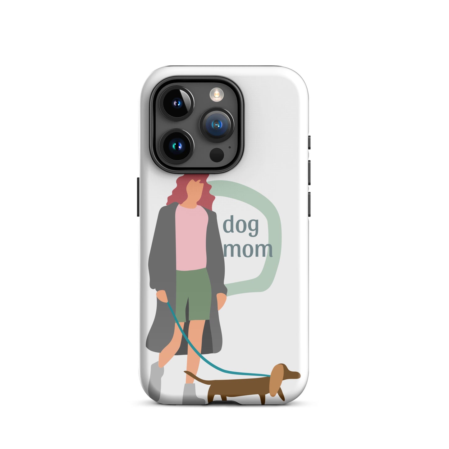 Dog Mom Tough Case for iPhone®