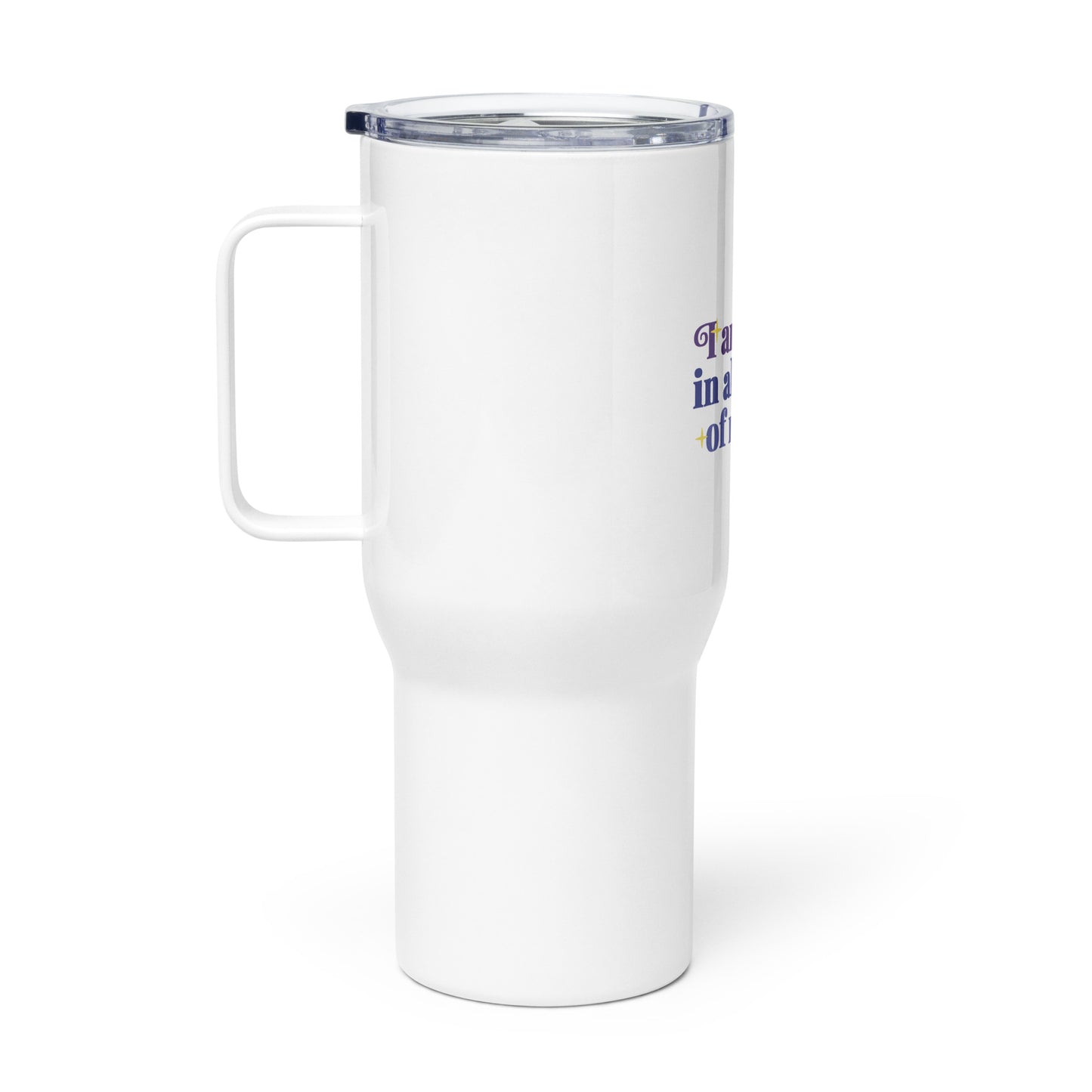 Rich Travel mug with handle