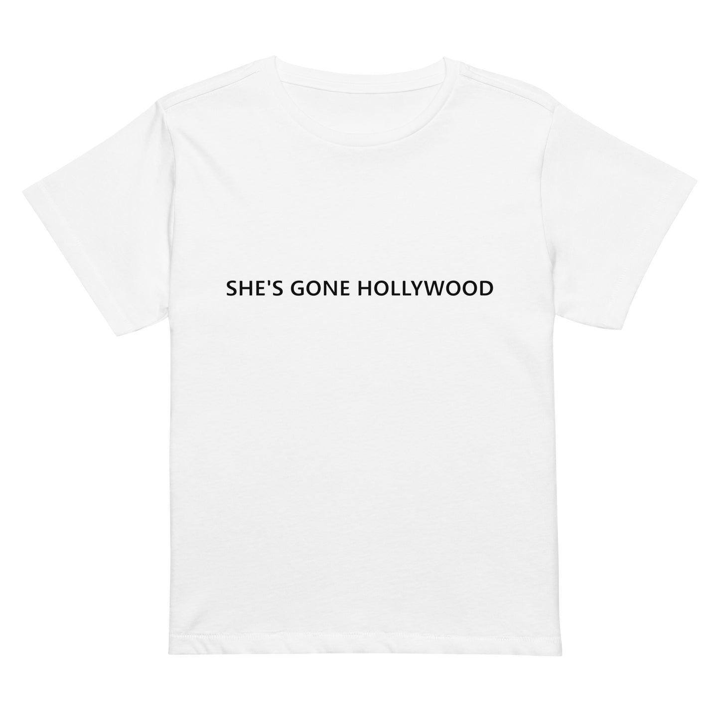 She’s Gone Hollywood high-waisted t-shirt